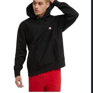 Champion Dark Gray/Muted Black Men's Hoodie